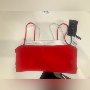 ypb studioflex red sports bra size small new with tags ❤️